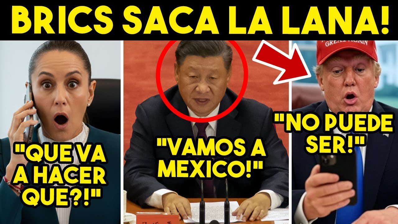 INSOLITO! CHINA APUESTA TODO, QUIEREN A MEXICO. TRUMP EN SH0CK, NUNCA LO ESPERO. ULTIMA HORA