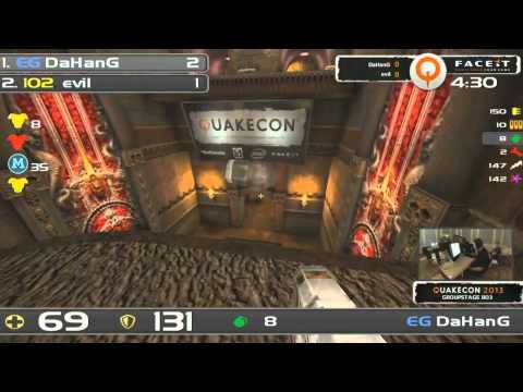 QuakeCon 2013 Group Stage (Group A) Dahang vs Evil (map 1 of 2 ztn)