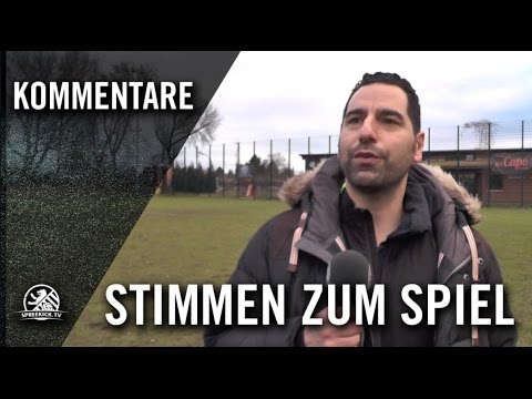 Die Stimmen zum Spiel (SpVgg Hellas-Nordwest - BSV Eintracht Mahlsdorf II, Landesliga, Staffel 1)