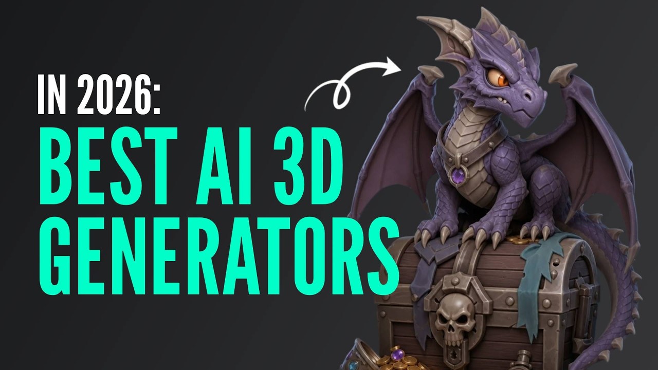 Best 3D AI Generator 2026 - Quick Comparison