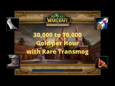 Scarlet Monastery Gold Farm: 30,000-70,000g per hour