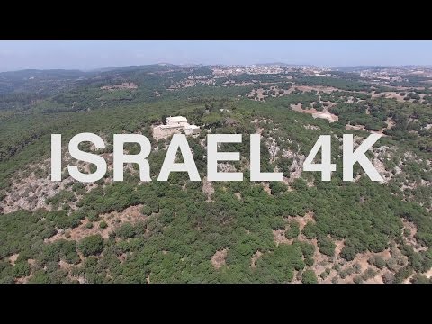 Mount Carmel, ISRAEL 4K Aerial film