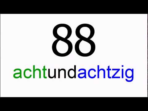 lezione di tedesco online #14 - contare da 1 a 100 in tedesco