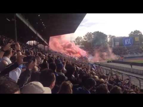 KSC - Kaiserslautern 2:0 Sieg am 24.10.2015