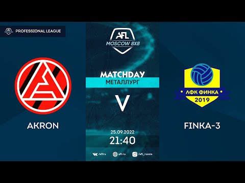 AFL22. Professional League . Day 13. Akron-Finka-3