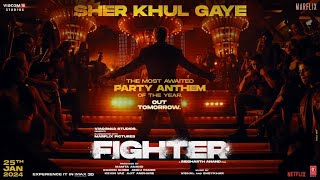 FIGHTER: Sher Khul Gaye(Teaser)  Hrithik RoshanDee