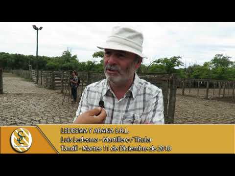 11-12-18 Nota Luis Ledesma - Martillero / Titular - Ledesma y Arana SRL - Tandil