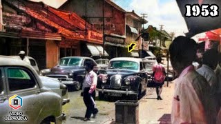 Download lagu Jakarta in the Past in 1953 | Color Rare Videos mp3