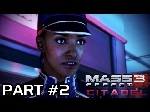 Mass Effect 3 - Citadel DLC Walkthrough Part 2 - Citadel: Shore Leave (Xbox 360/PS3/PC HD)