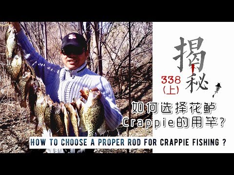 【揭秘钓点338 Fishing Spot】(上)全面分享如何选择花鲈/皮皮用竿？讲述鲜为人知的钓点故事 How to choose a proper rod for Crappie fishing?