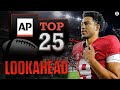 Week 8 AP Poll Preview: LOOKAHEAD to the latest AP Top 25  [Alabama FALLING? Tennessee RISING?]