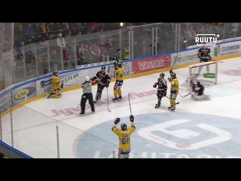 Kauden hämmentävin maali? Jukurit-hyökkääjä sooloili kentän läpi – kiekko lirui käsittämättömästi ma