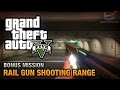 GTA 5 Rail Gun Bonus Challenge Shooting Range Gold Medals PS4 Xbox One