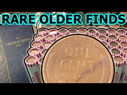 OLD FOLDER FILLER & MORE Discovered Searching $50 in Pennies - Coin Roll Hunting 2 Boxes