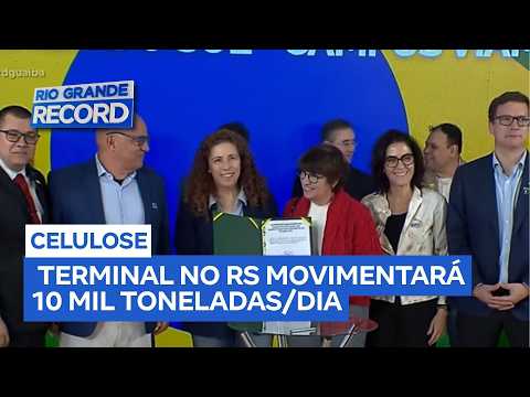 Rio Grande: Terminal de celulose é autorizado e vai movimentar 10 mil toneladas por dia