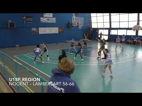 Basket U18F Region   Nogent Lambersart    56 66   HD 720p
