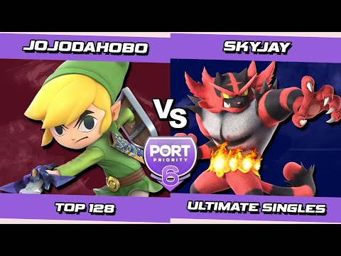 Port 6 Top 128 - JoJoDaHoBo (Toon Link) Vs. Skyjay (Incineroar) SSBU Ultimate Tournament