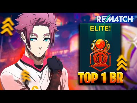 Fui o primeiro TOP #1 RANK BR nessa BETA | REMATCH GAME
