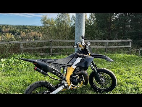 88br derbi (wheelies and riding)