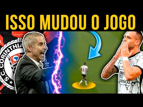 A mudana de posicionamento fundamental para a vitria do Corinthians