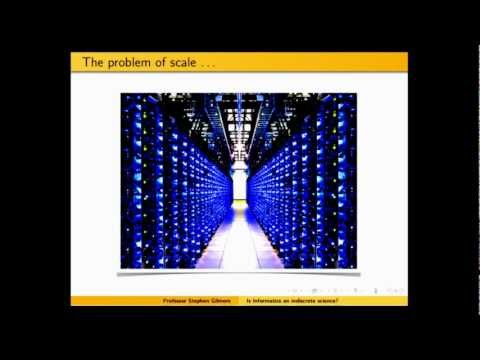 Prof. Stephen Gilmore - Is Informatics an Indiscrete Science?
