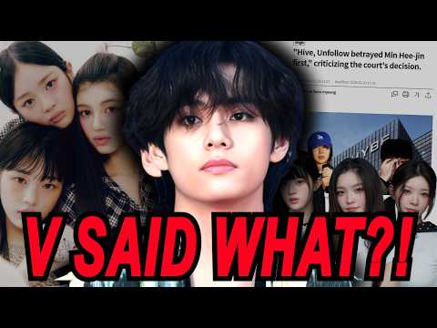 BTS V’s Private Messages Used As Court Evidence In HYBE vs. Min Hee Jin Case (this is shocking...)