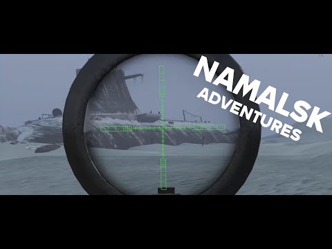 Finding the GAUSS rifle, exploring Namalsk - DayZ