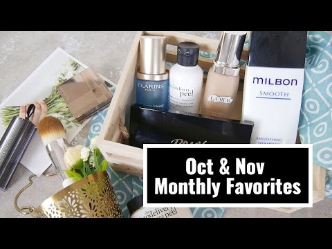 Oct & Nov Monthly Favorites!