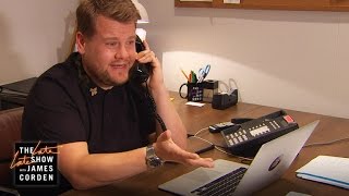 James Corden Enters the Kanye-Kim-Taylor Drama