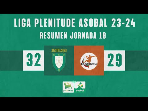 ASOBAL - RESUMEN - J10 - Helvetia Anaitasuna vs Torrelavega (2023-2024)