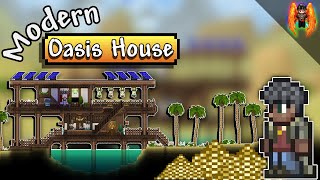 Modern Oasis House - Arms Dealer - Ep.12 | NPC Themed Houses Series - Desert Pylon