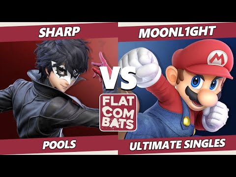 Flat Combat 1 Pools - NEST | Sharp (Joker, Cloud) Vs. Moonl1ght (Mario, Lucina) SSBU Smash Ultimate
