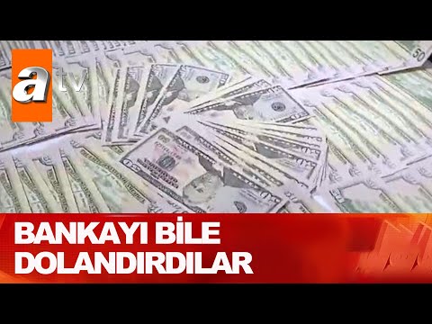 Sahte parayı makine de ayırt edemedi - Atv Haber 17 Haziran 2021