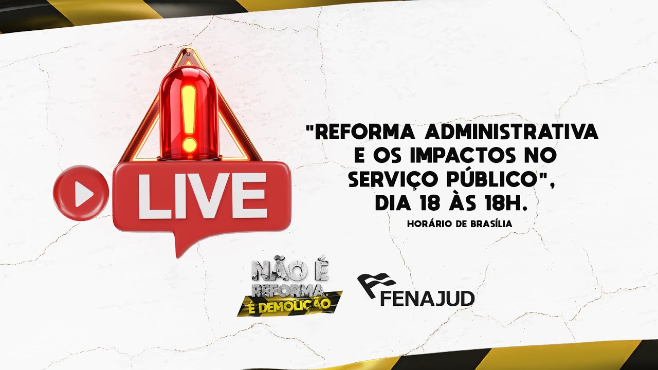 🔴 LIVE | Reforma Administrativa e os seus impactos para o serviço público