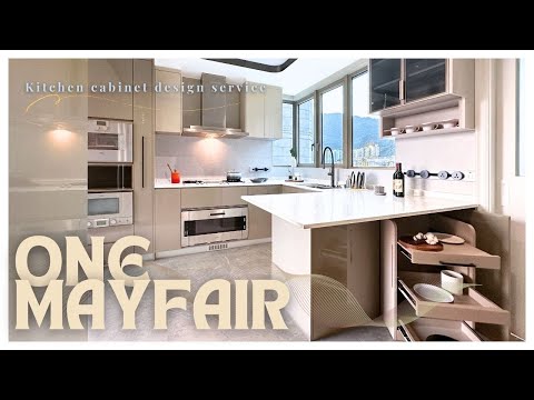 訂造廚櫃重塑工程 🧰 | 九龍塘逸瓏 | 廚房連中島吧枱設計 | 專業設計師建議