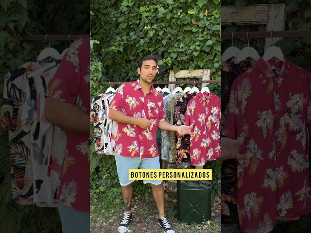 Vídeo relacionado con V.H.O. Funky Camisa-Hawaiana, Manga-Corta, Skull, Sepia, S