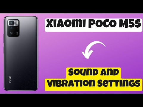 Xiaomi POCO M5s Sound And Vibration Settings || Enable/Disable Vibration
