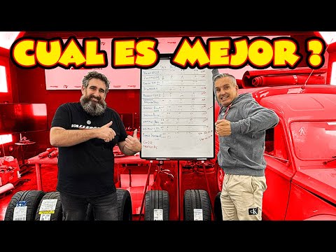 Comparativa Neumáticos Semi Sliks  2024 y 2025