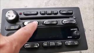 2004 GM Radio locked chip removal ***works but does not hold memory
