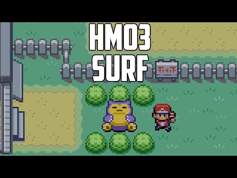 Dove trovare MN03 Surf - Pokémon Rosso Fuoco e Verde Foglia