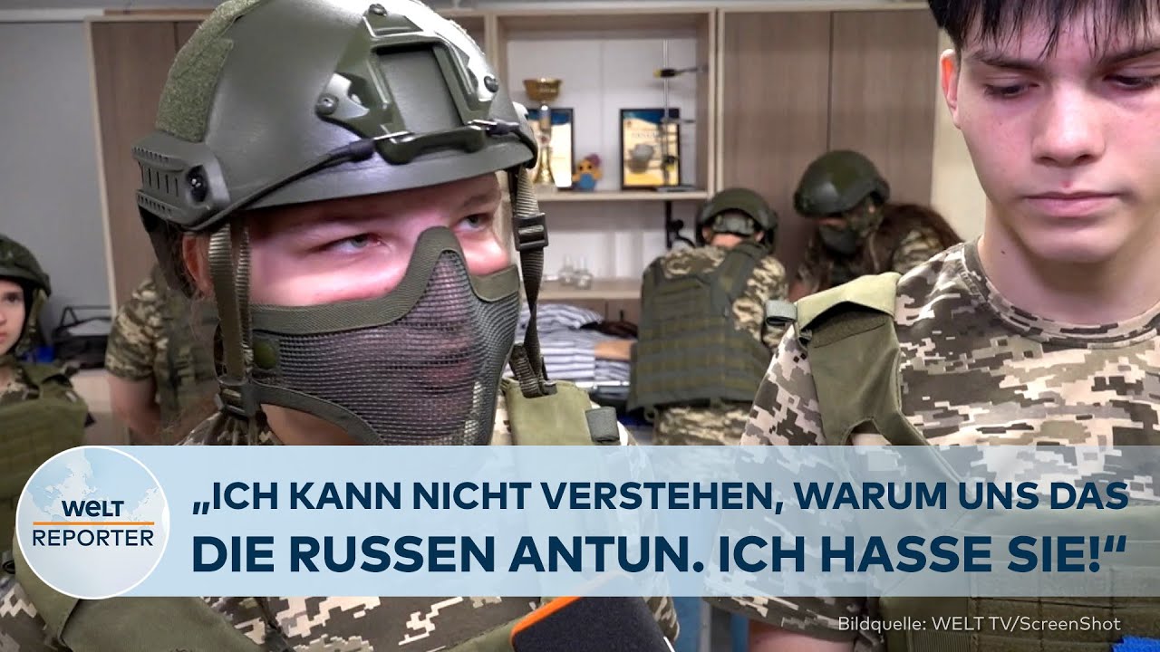 PUTINS KRIEG: Unterricht unter Raketenalarm ‒ Schule im Bunker schützt 800 Kinder