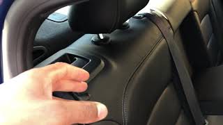 Chevy Cruze - Laying down rear seats to the flat position