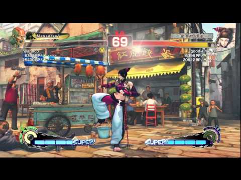 nyannco [Dhalsim] vs. good-time_01 [Juri] | 1 of 2 | SSF4 Classic Ranked Match
