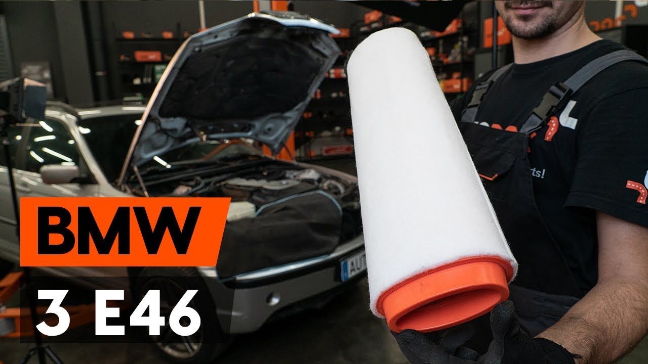 Levegőszűrő-csere BMW E46 touring gépkocsin – Útmutató