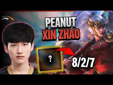 HLE Peanut JUNGLE Xin Zhao vs Kindred | 15.11