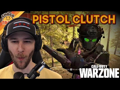 "Lucky" Pistol Clutch - chocoTaco COD Warzone Solos Gameplay