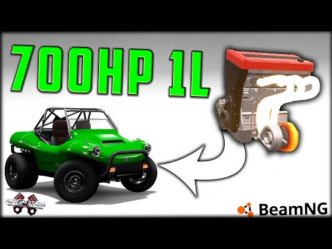 Building The Highest HP 1L Engine!! Automation - BeamNG