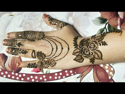 #JewelleryMehandi  Easy and beautiful jewellery mehandi designs|#NilofarMehandiDesigns