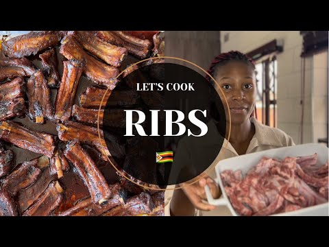 EASY RECIPE | The best & easiest ribs recipe you will ever make | ZIMBABWEAN YOUTUBER