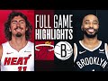 HEAT at NETS | FULL GAME HIGHLIGHTS | November 25, 2023